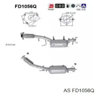 Comprar FD1056 AS/Auto Storm Filtro de partículas (FAP)
