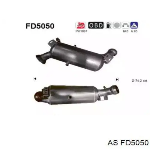095551 Bosal DPF