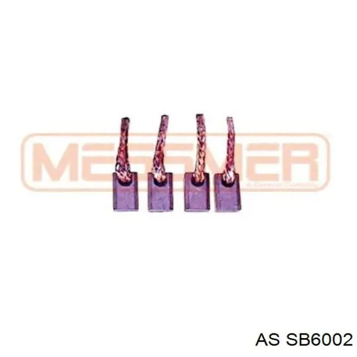 Escobilla de carbón, arrancador Mazda 323 BG