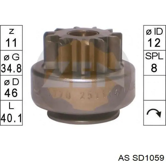 Comprar SD1059 AS/Auto Storm Bendix