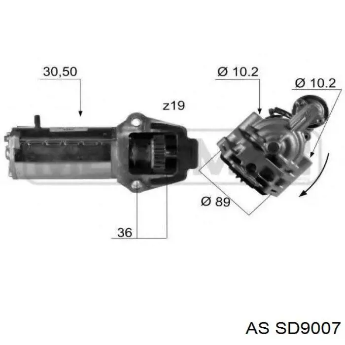 Comprar SD9007 AS/Auto Storm Bendix