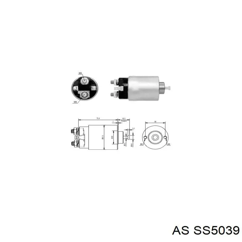 SS5039 AS/Auto Storm interruptor magnético, estárter