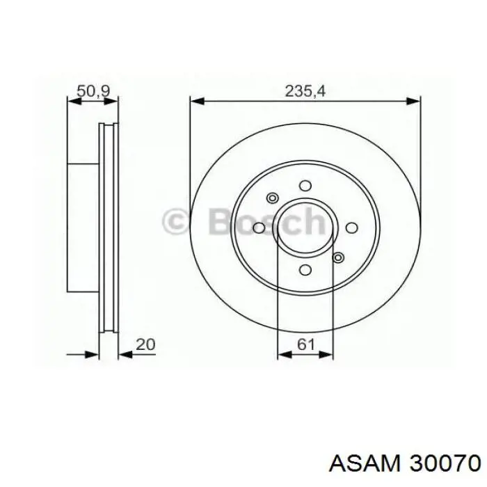 6001539659 Renault (RVI) Discos