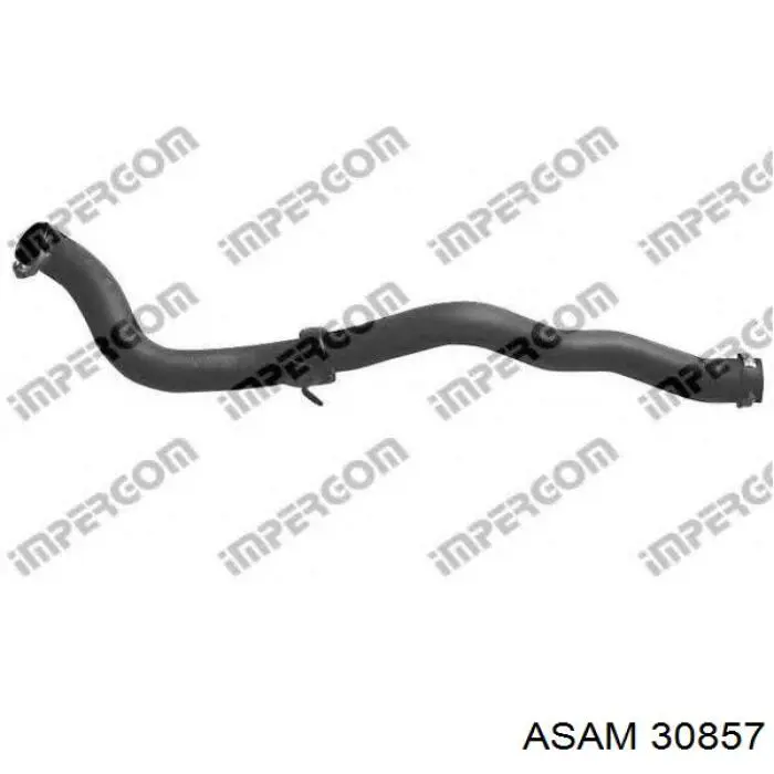 30857 Asam tubo flexible de aire de sobrealimentación izquierdo