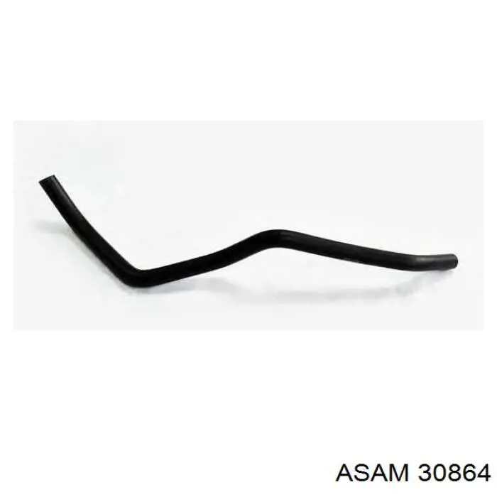 30864 Asam tubería de radiador, tuberia flexible calefacción, superior