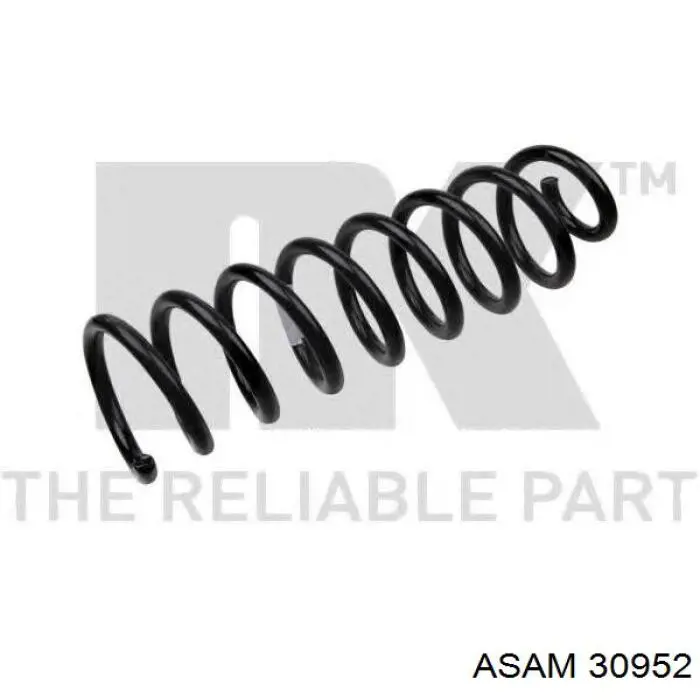 Muelle de suspensión trasero Asam 30952 precio, desde 20,00 EUR