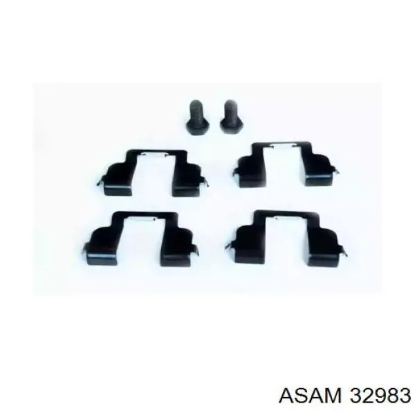 Comprar 32983 Asam Juego de resortes de sujeción de pastillas de freno delanteras