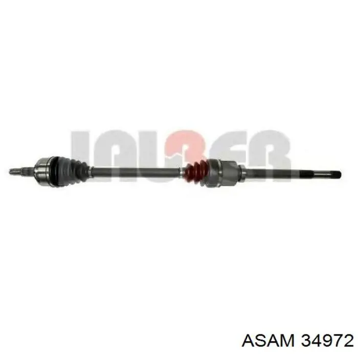 Semieje delantero derecho 305485 GKN-Spidan
