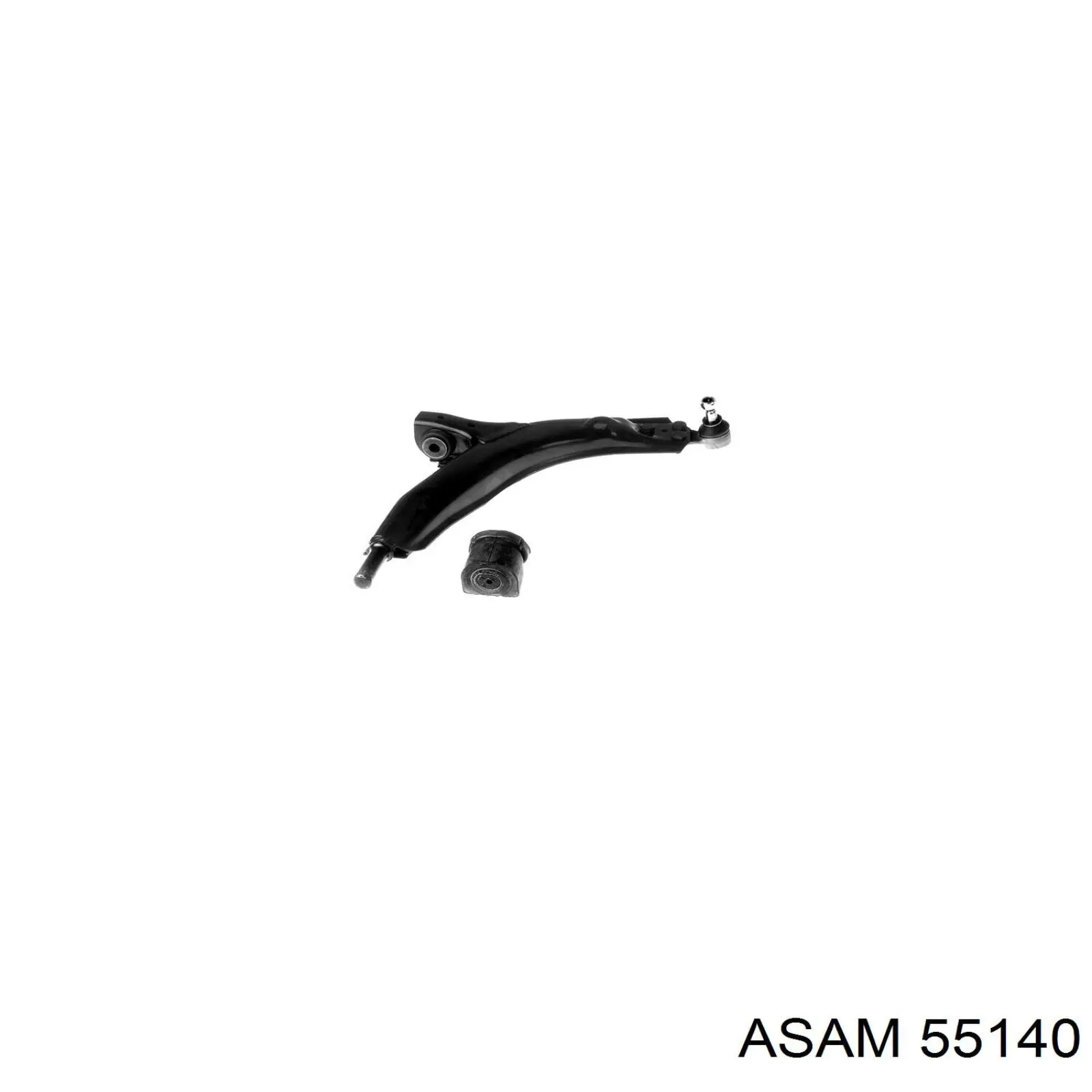 55140 Asam barra oscilante, suspensión de ruedas delantera, inferior derecha