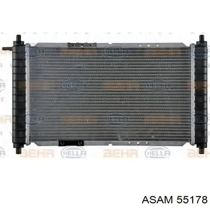 55178 Asam radiador refrigeración del motor