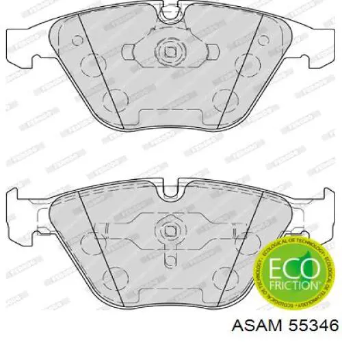 Pastillas de freno delanteras BMW 3 E90