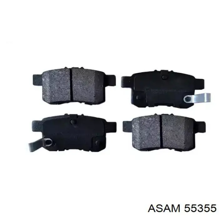 Pastillas traseras Asam 55355