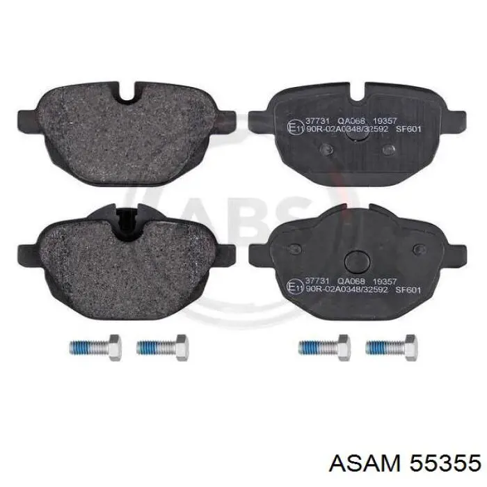 55355 Asam Pastillas freno traseras