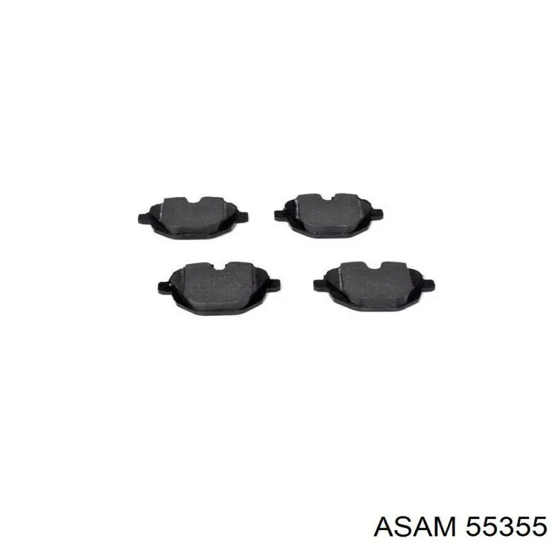 55355 Asam Pastillas freno traseras