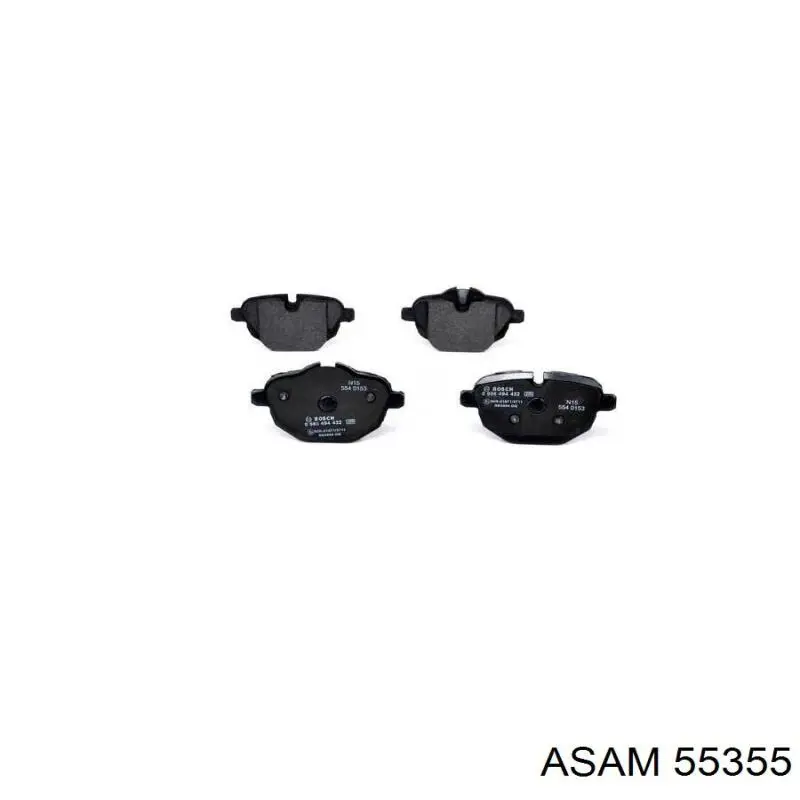 Comprar 55355 Asam Pastillas de freno traseras