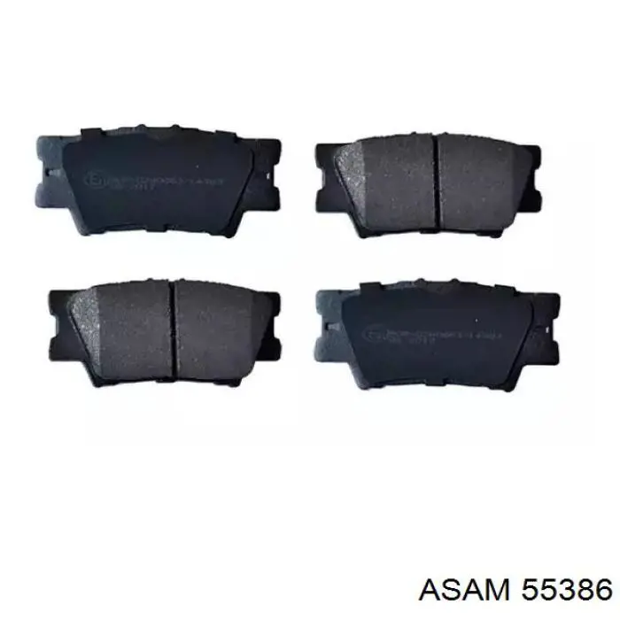 55386 Asam Pastillas freno traseras