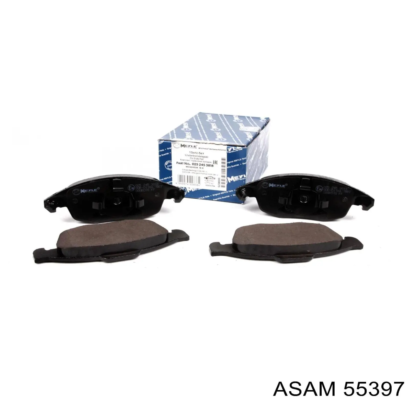 Pastillas de freno delanteras Citroen C4 UA