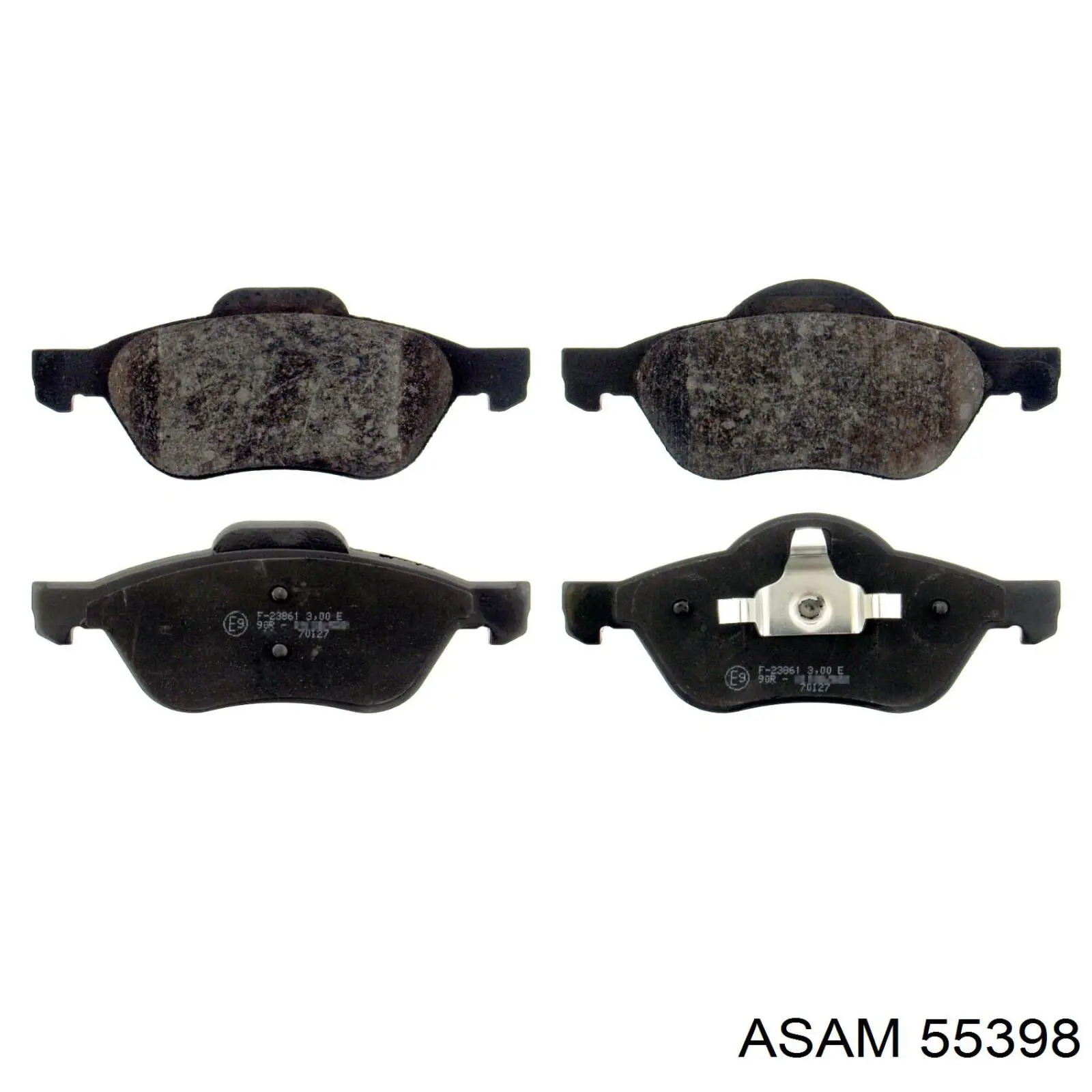Comprar 55398 Asam Pastillas delanteras de freno