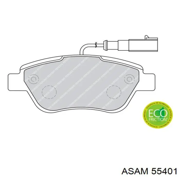 Pastillas de freno delanteras Fiat Stilo 192
