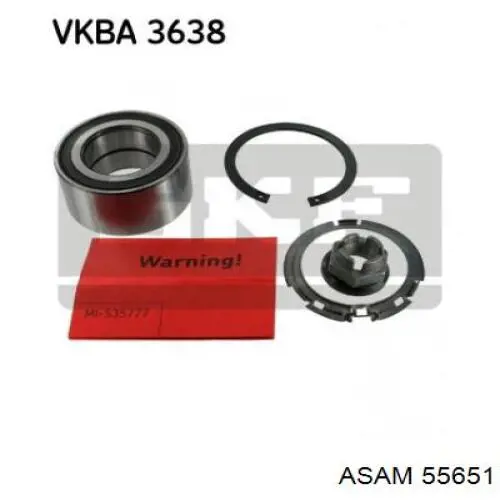 Comprar 55651 Asam Cojinete de rueda delantero