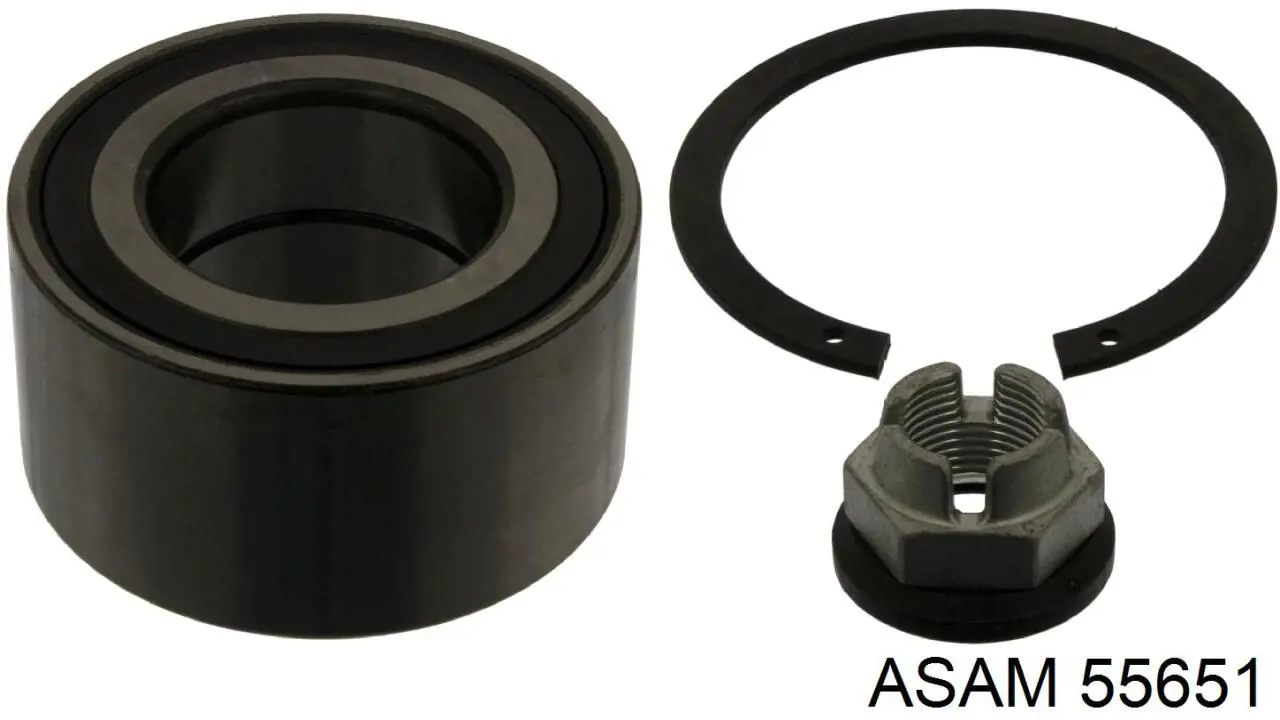 Cojinete de rueda delantero Asam 55651 precio, desde 37,84 EUR