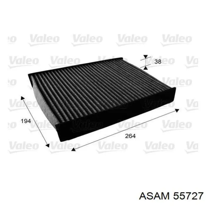 Filtro de cabina Asam 55727 precio, desde 13,55 EUR