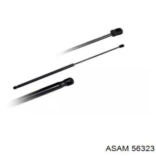 Amortiguador de maletero Asam 56323 precio, desde 11,21 EUR