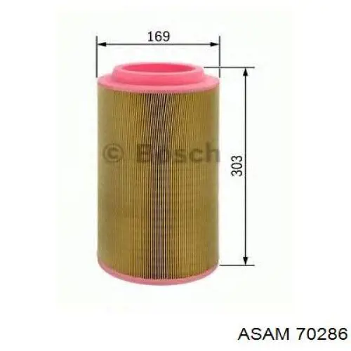 El filtro de aire Asam 70286 precio, desde 13,84 EUR
