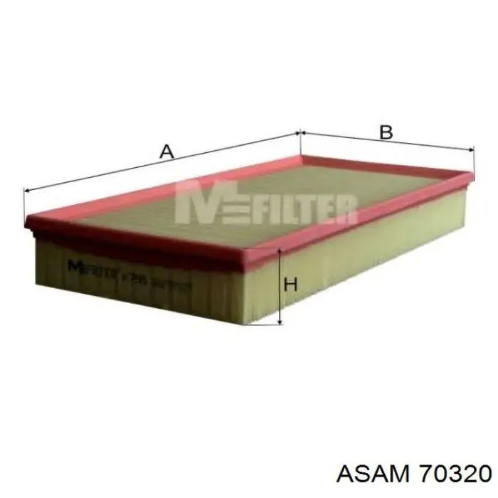 Comprar 70320 Asam Filtro de aire