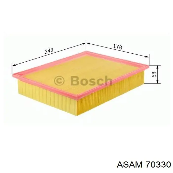 Comprar 70330 Asam Filtro de aire