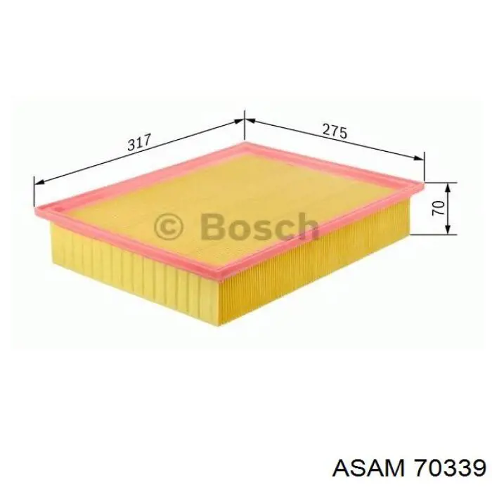 Comprar 70339 Asam Filtro de aire