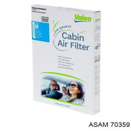 Filtro de habitáculo 70359 Asam