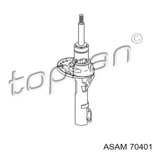 Amortiguador 70401 Asam