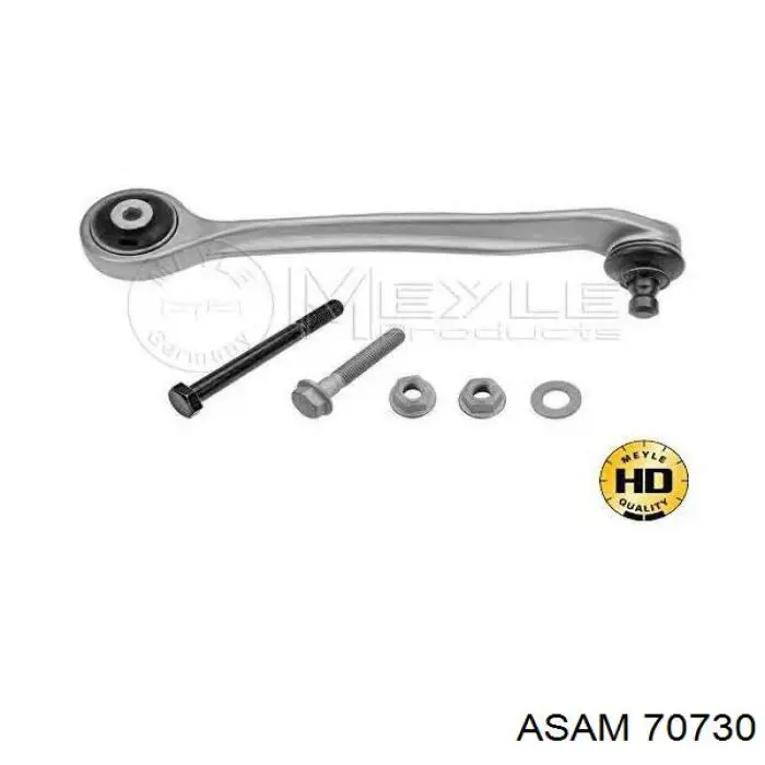 Brazo inferior izquierdo/derecho de suspensión delantera Asam 70730