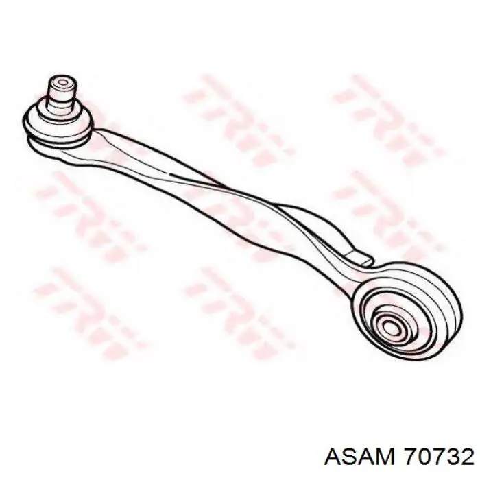 Barra oscilante, suspensión de ruedas delantera, superior izquierda Asam 70732 precio, desde 41,55 EUR