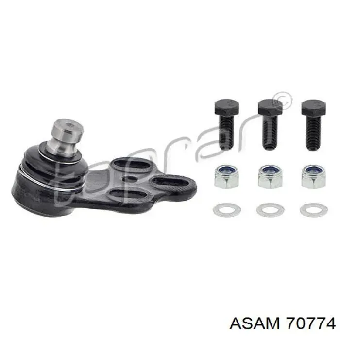 Rótula de suspensión inferior izquierda Asam 70774 precio, desde 12,78 EUR