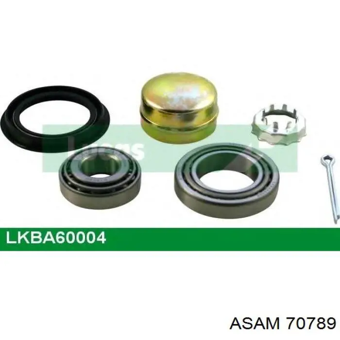 Cojinete de rueda trasero Volkswagen Jetta 2 19E, 1G2, 165, 167