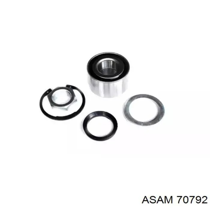 Cojinete de rueda delantero 70792 Asam