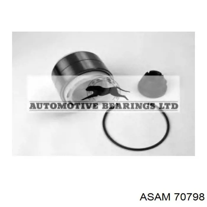 Cojinete de rueda delantero Asam 70798 precio, desde 22,58 EUR