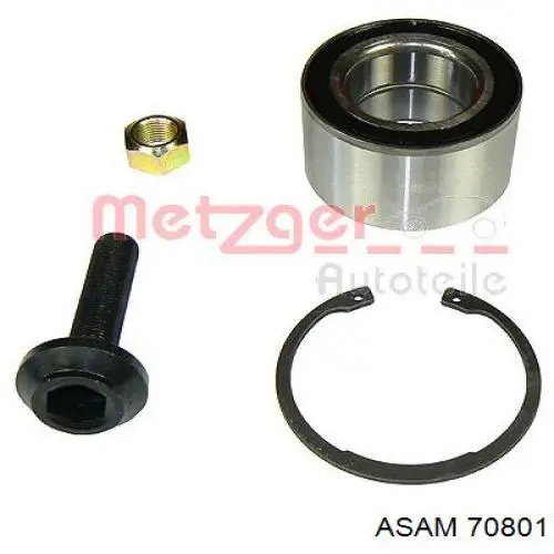 Cojinete de rueda delantero Asam 70801 precio, desde 31,08 EUR
