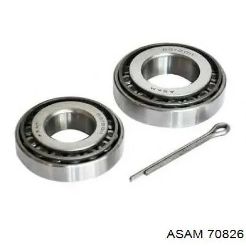 Rodamiento de rueda delantero Asam 70826