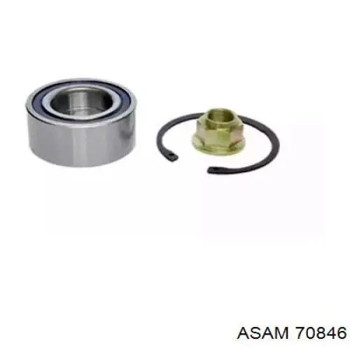 70846 Asam Cojinete de cubo delantero/trasero