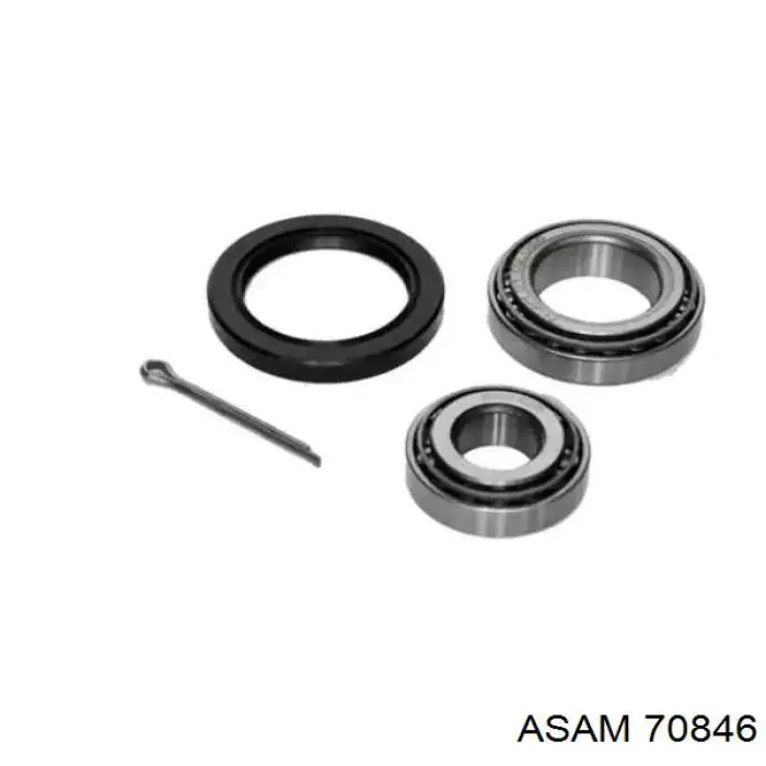 Cojinete de cubo delantero/trasero Asam 70846 precio, desde 22,63 EUR
