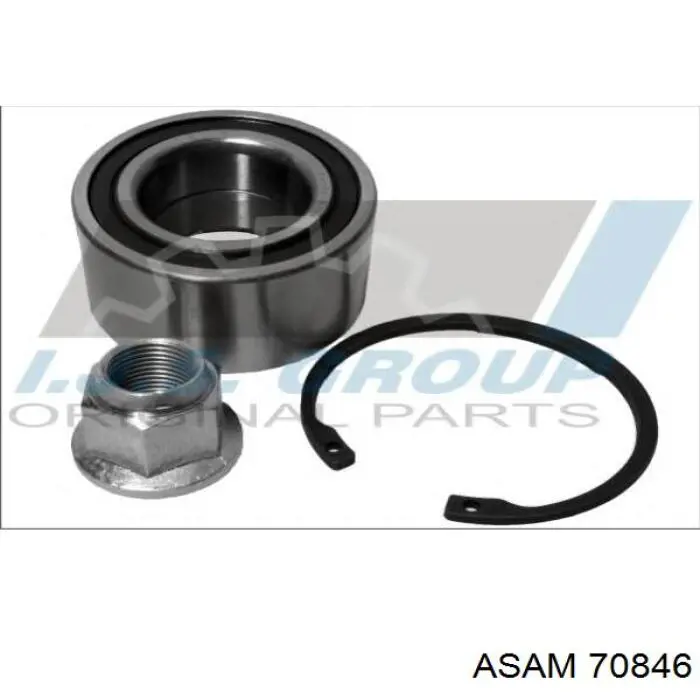 Comprar 70846 Asam Cojinete de cubo delantero/trasero