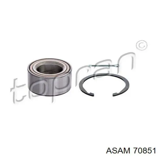 Cojinete de rueda delantero Asam 70851 precio, desde 16,92 EUR
