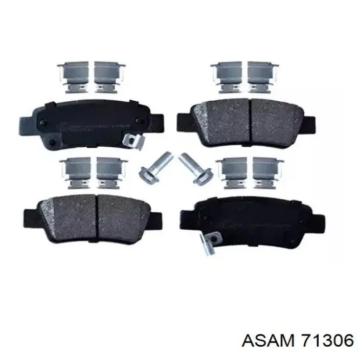 Pastillas traseras de freno Asam 71306 precio, desde 18,53 EUR