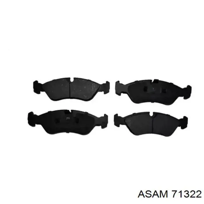Pastillas freno delanteras Asam 71322 precio, desde 20,08 EUR