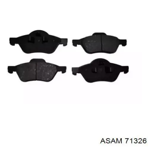 Pastillas de freno delanteras Renault Laguna 2 BG0, BG1