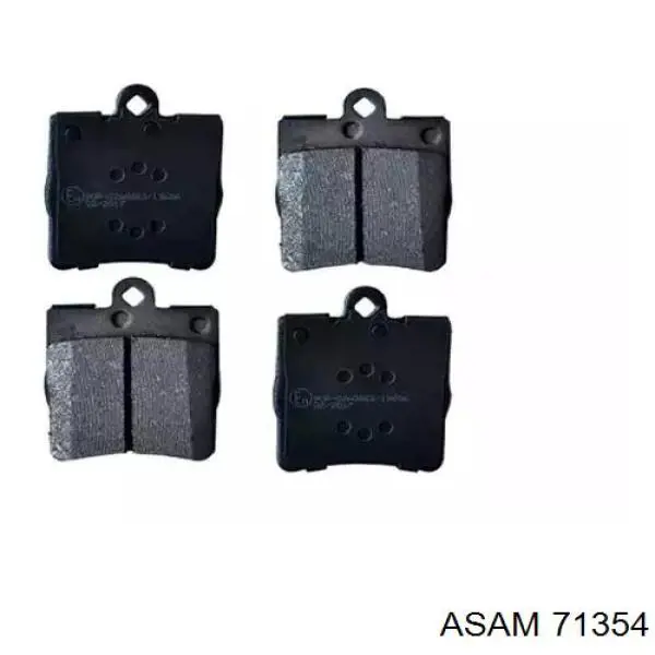 Comprar 71354 Asam Pastillas de freno traseras