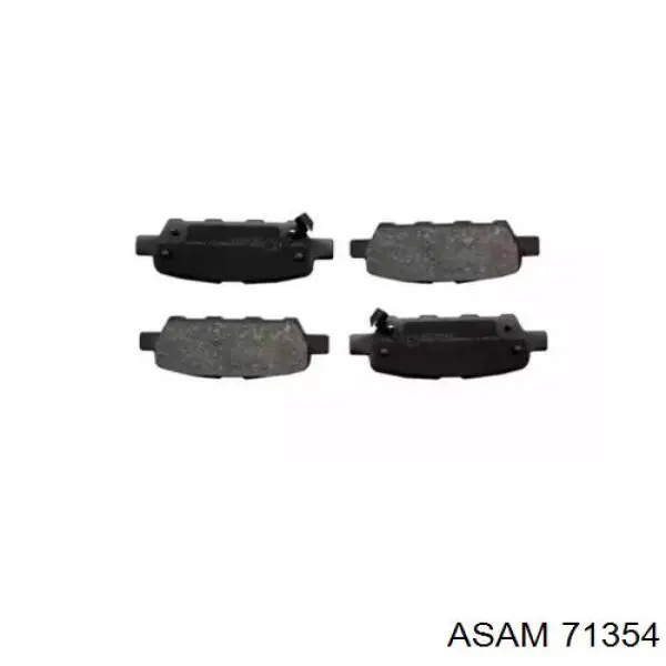 Pastillas traseras de freno Asam 71354 precio, desde 18,62 EUR
